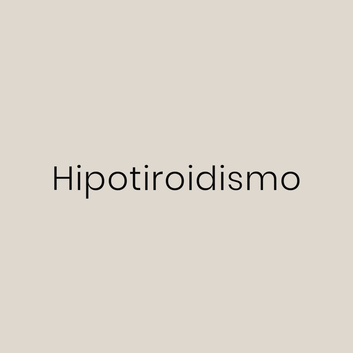 Programa de Caldo de Huesos Hipotiroidismo