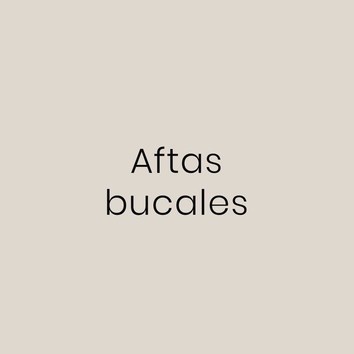 Programa de Caldo de Huesos Aftas bucales