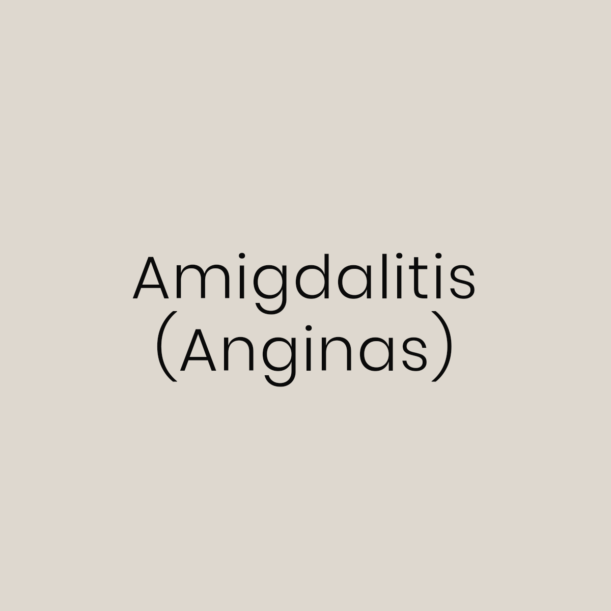 Programa de Caldo de Huesos Amigdalitis (Anginas)