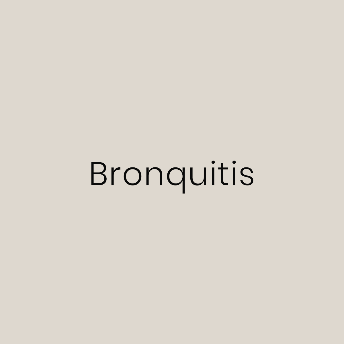 Programa de Caldo de Huesos Bronquitis