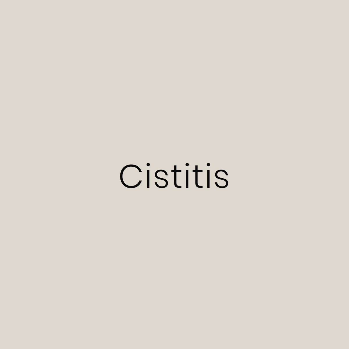 Programa de Caldo de Huesos Cistitis