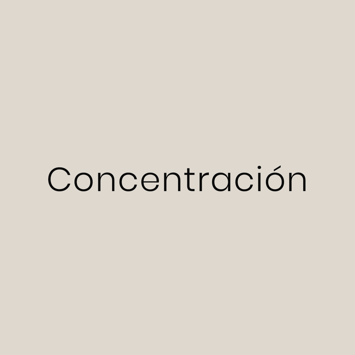 Programa Kaldos Concentración