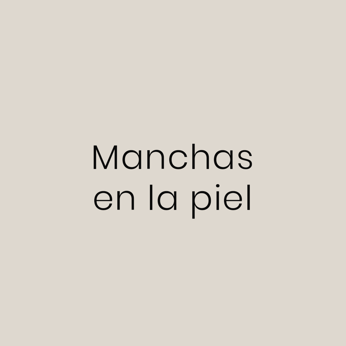 Programa de Caldo de Huesos Manchas en la piel