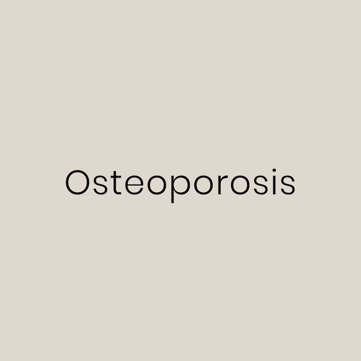 Programa de Caldo de Huesos Osteoporosis