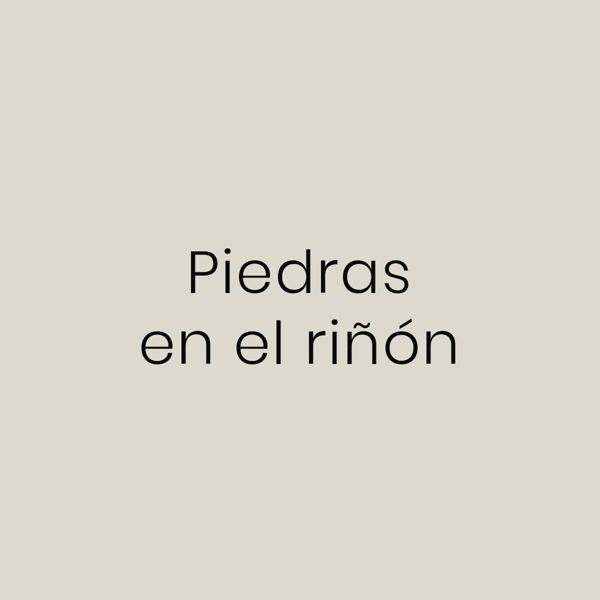 Programa de Caldo de Huesos Piedras en el riñón