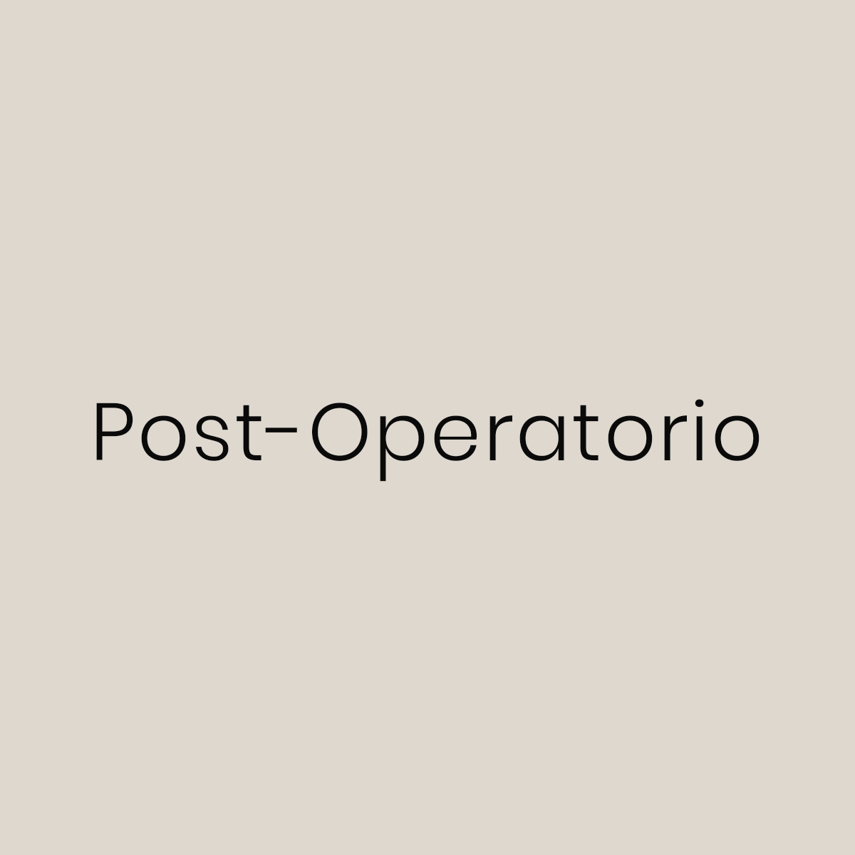 Programa de Caldo de Huesos Post-Operatorio