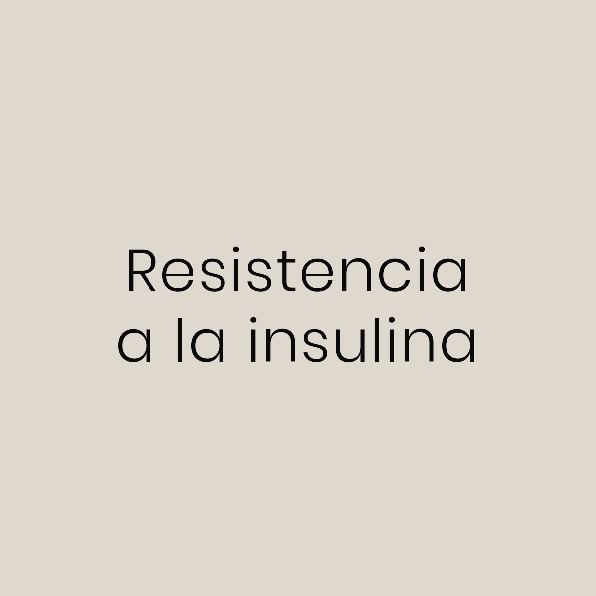 Programa Kaldos Resistencia a la insulina