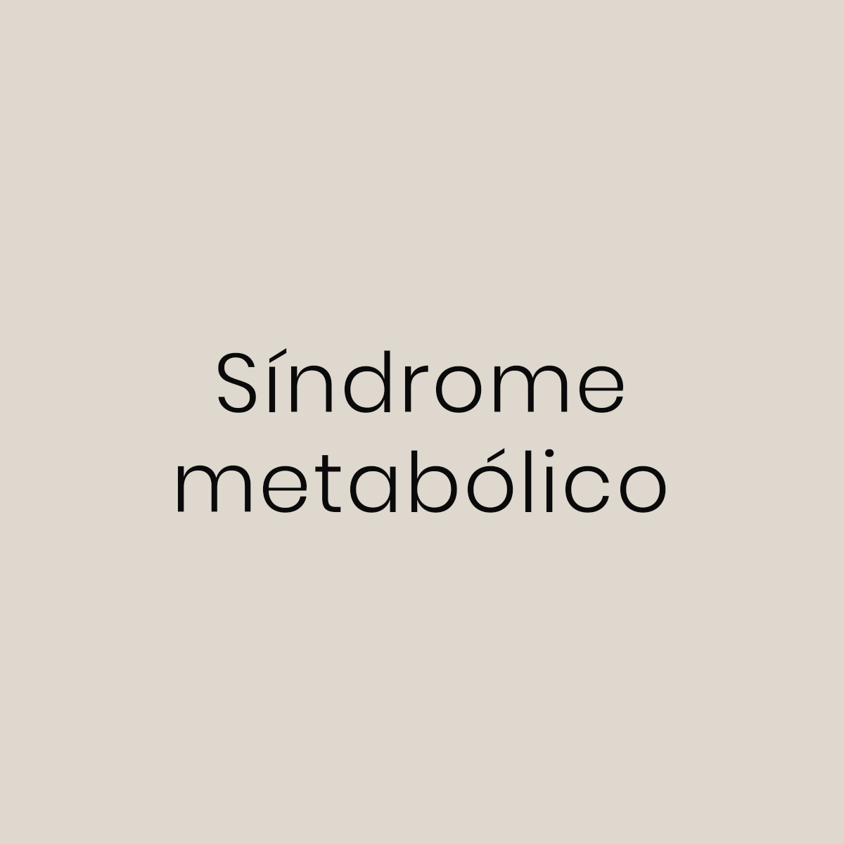 Programa de Caldo de Huesos Síndrome Metabólico
