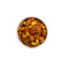 Nueces con semillas y cúrcuma