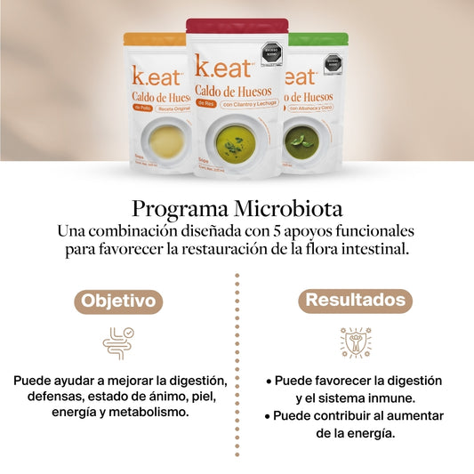 Programa de Caldo de Huesos Microbiota