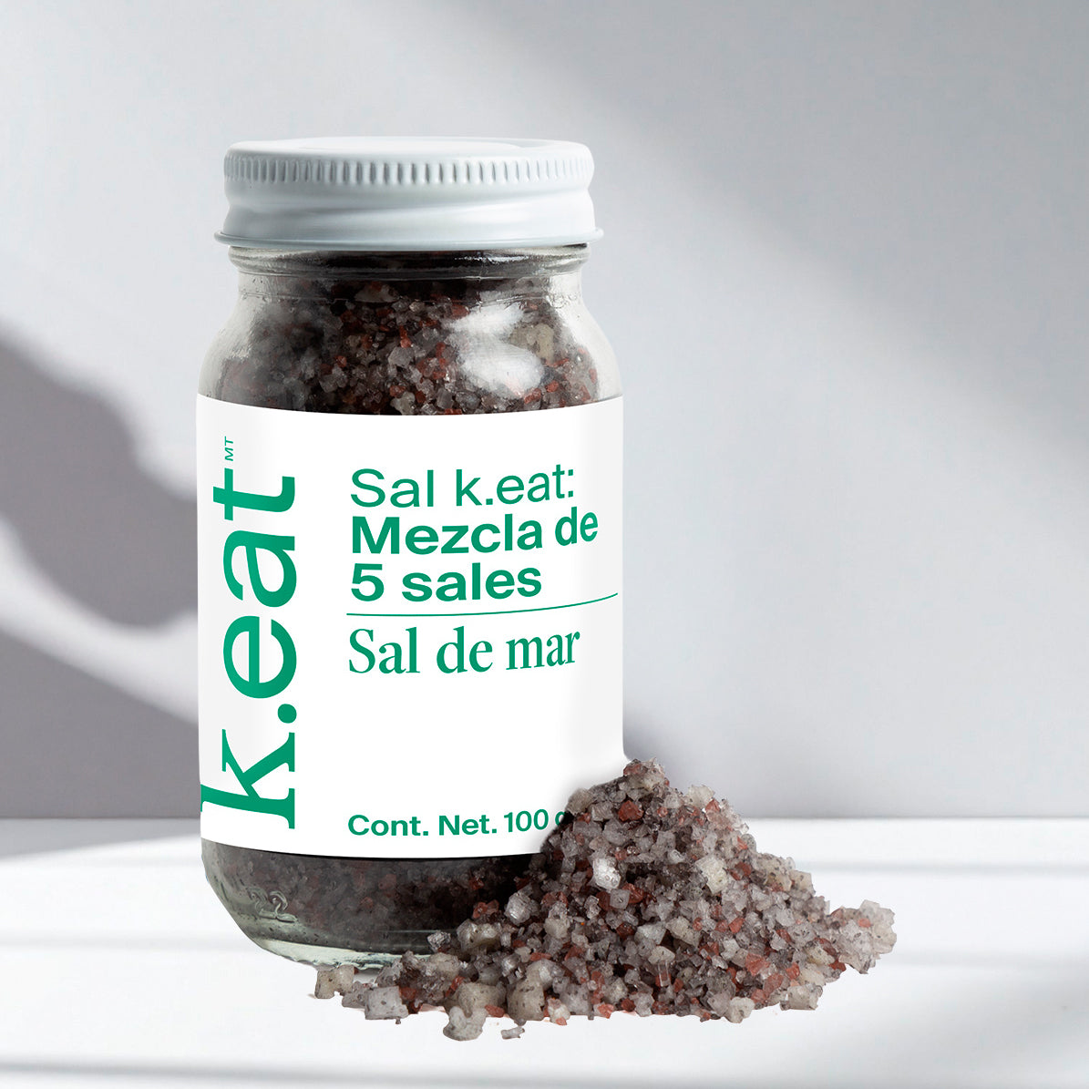 Sal k.eat: mezcla de 5 sales (frasco)
