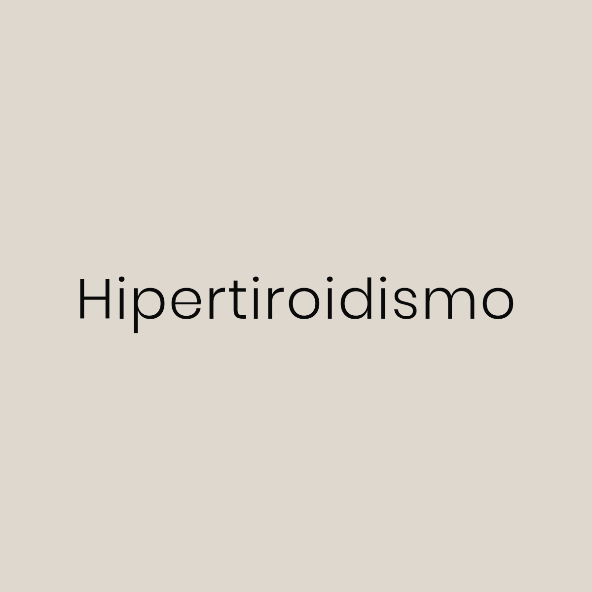 Programa Kaldos Hipertiroidismo