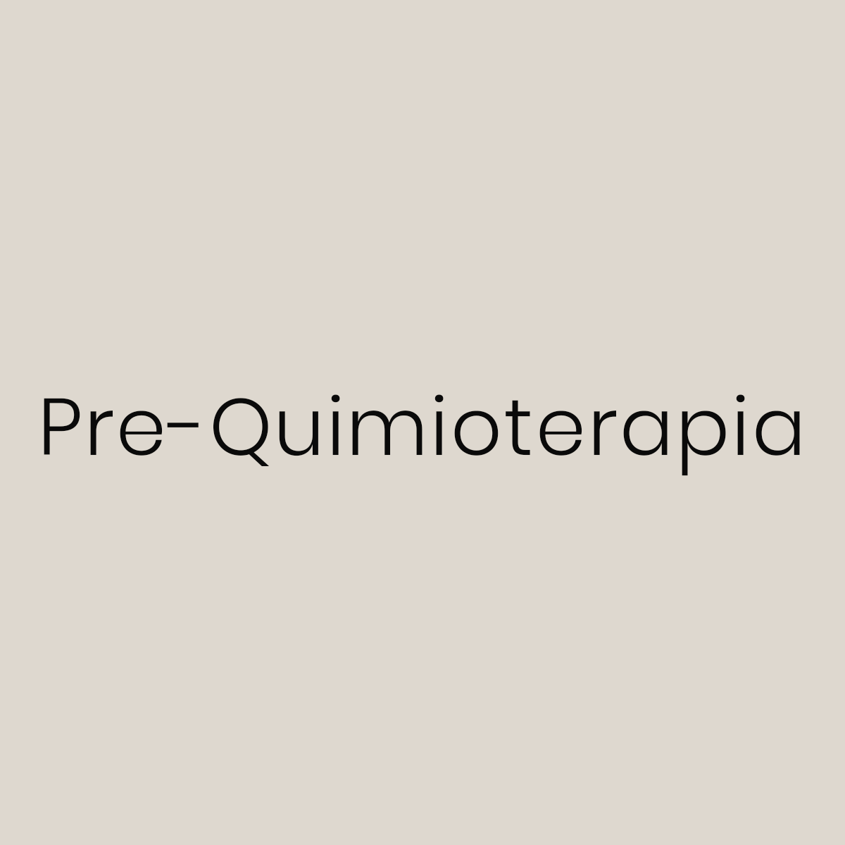 Programa Kaldos Pre-Quimioterapia