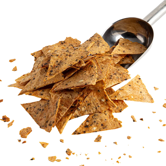 Totopos de yuca con chipotle