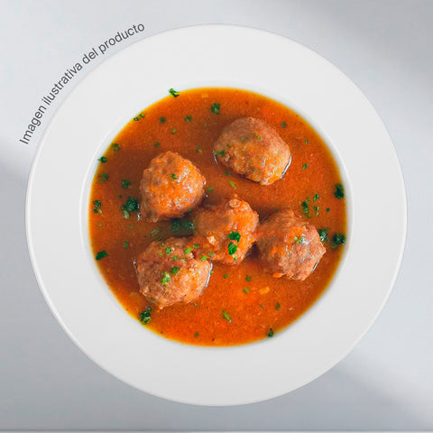 Albóndigas de Res con Chipotle