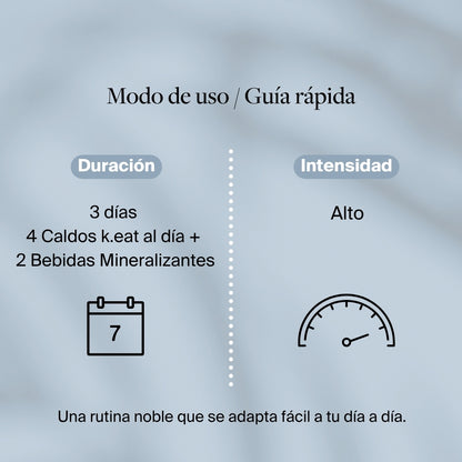 Programa Ayuno | con Caldo de Huesos