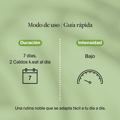 Programa Detox | con Caldo de Huesos