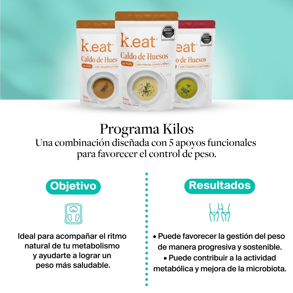 Programa Kilos | con Caldo de Huesos