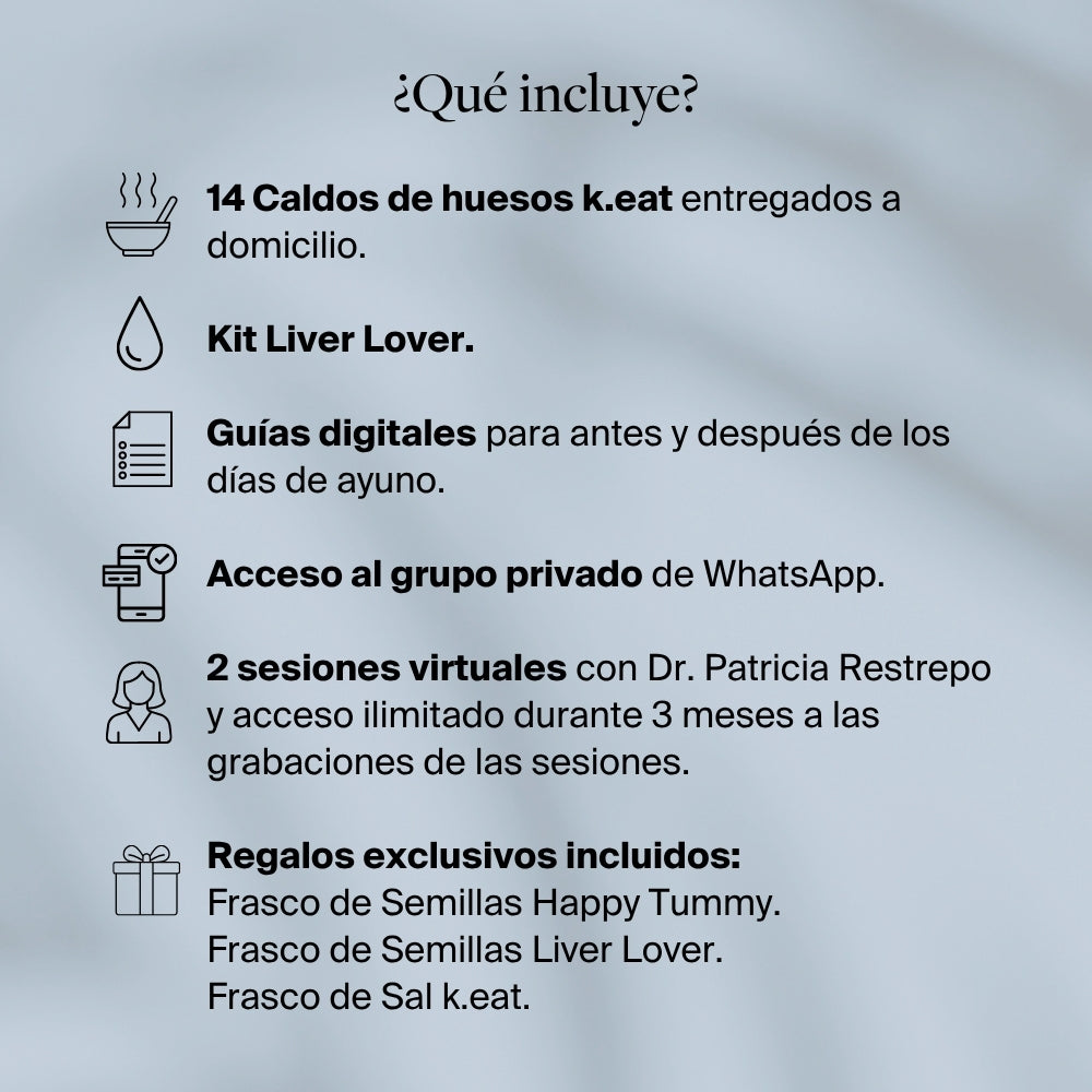 Reto de Ayuno con Caldos en Grupo