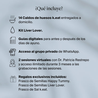 Reto de Ayuno con Caldos en Grupo