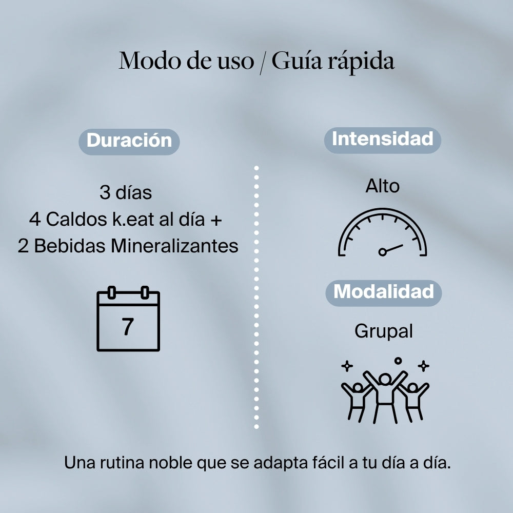 Reto de Ayuno con Caldos en Grupo