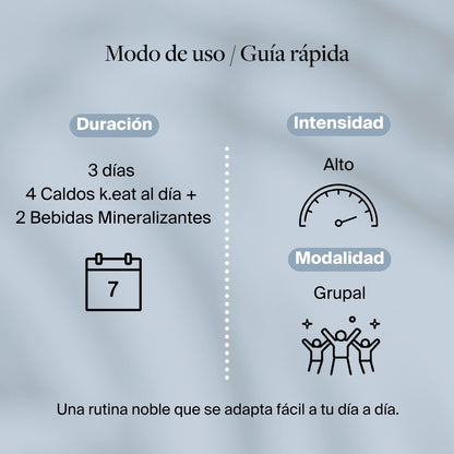 Reto de Ayuno con Caldos en Grupo