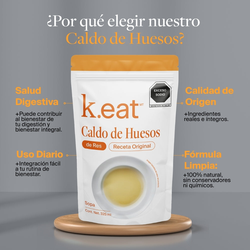 Caldo de Huesos de Res Receta Original