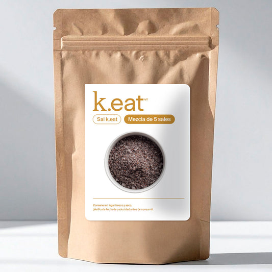 Sal k.eat: mezcla de 5 sales (a granel)