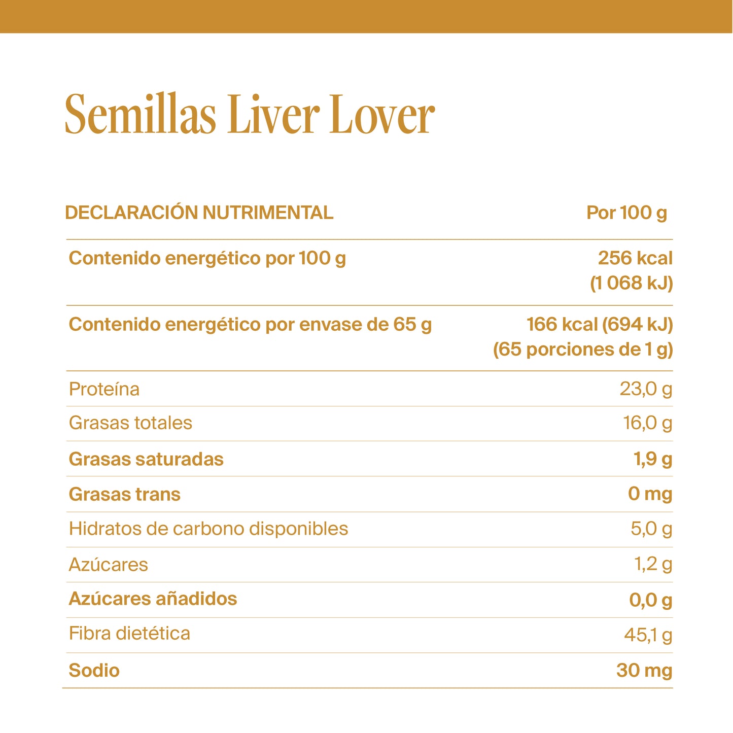 Semillas Liver Lover (frasco)