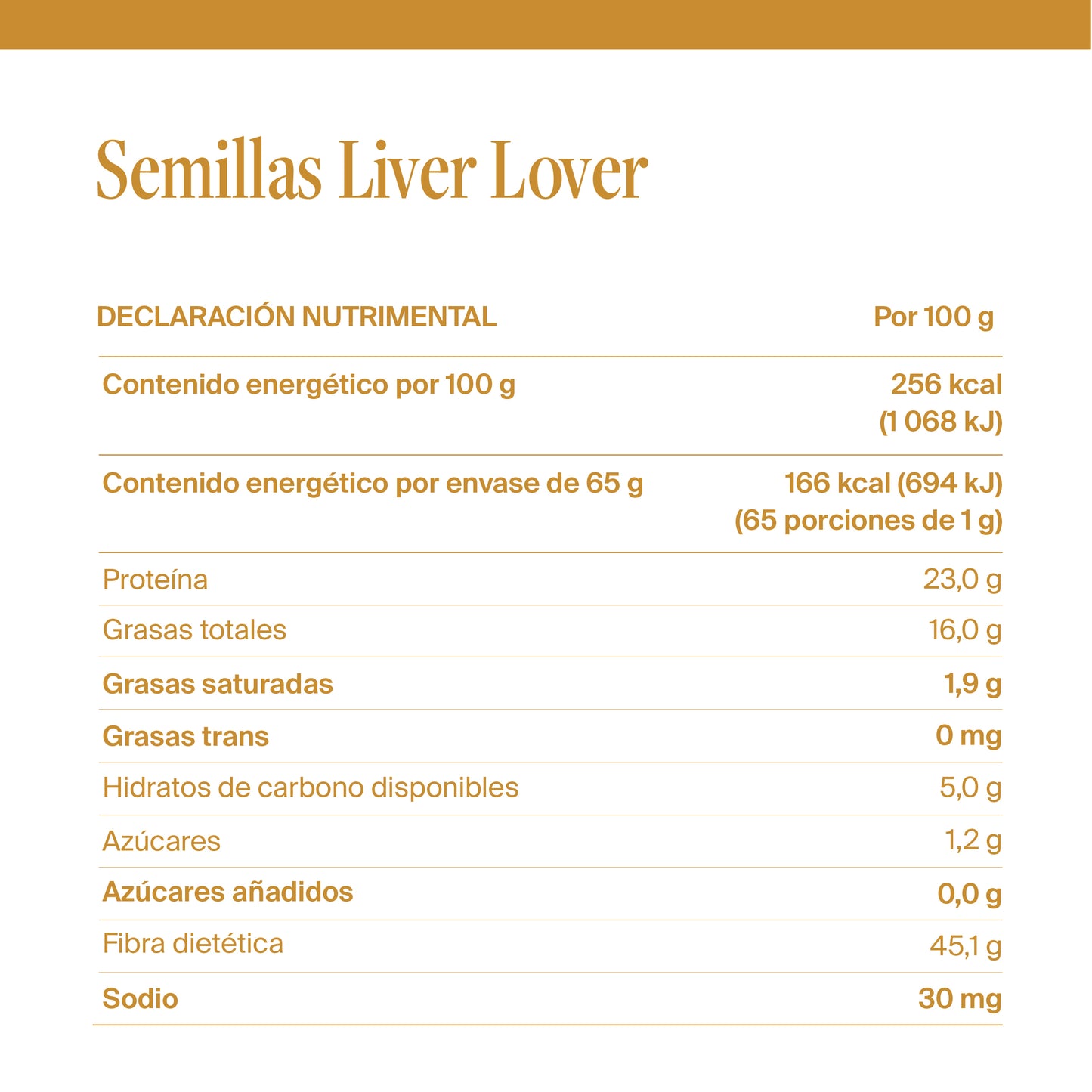 Semillas Liver Lover (a granel)