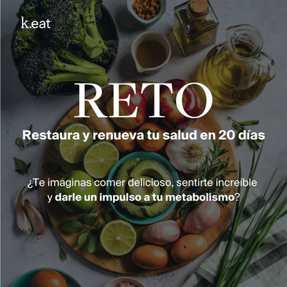 Reto: Restaura y renueva tu salud en 20 días (personalizado)