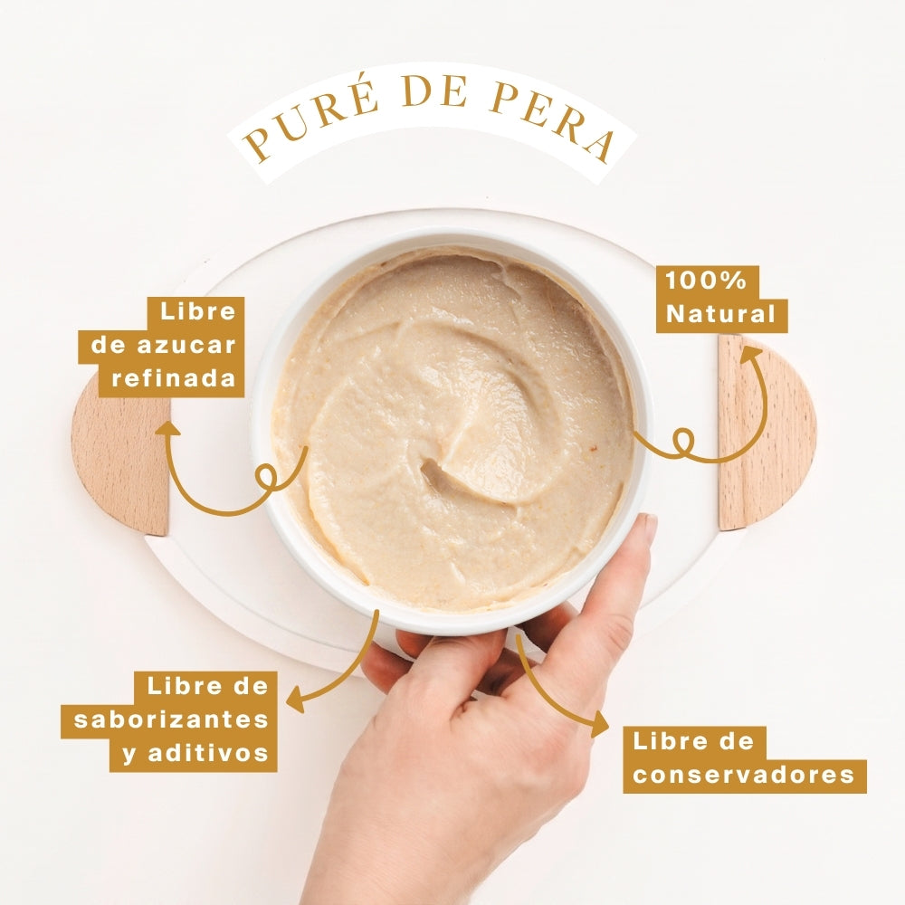 Puré de pera