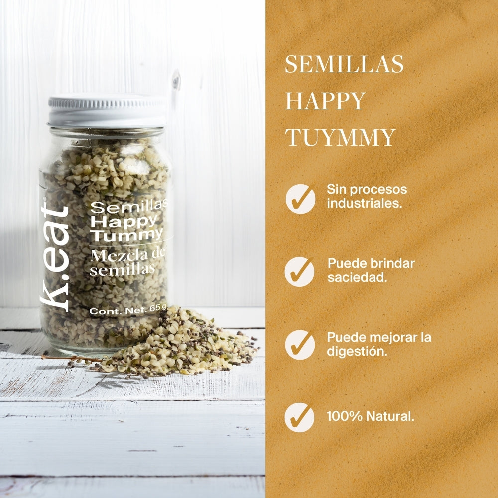 Semillas Happy Tummy (frasco)