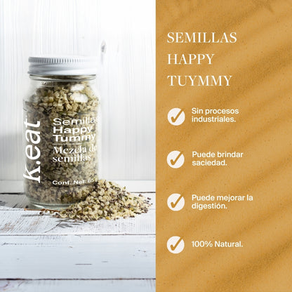 Semillas Happy Tummy (frasco)