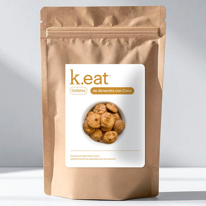 Galletas de almendra con coco