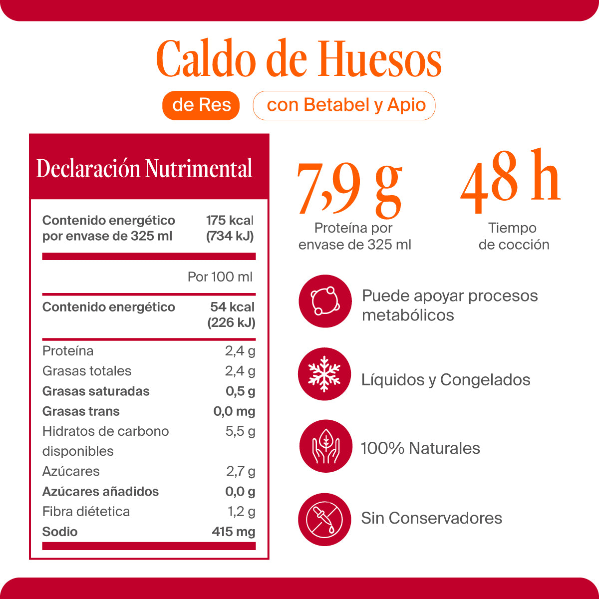Caldo de Huesos de Res con Betabel y Apio