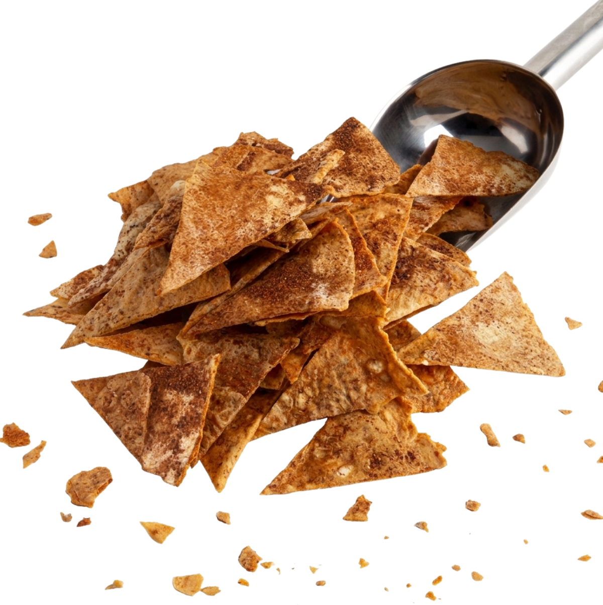 Totopos de yuca con limón y chile