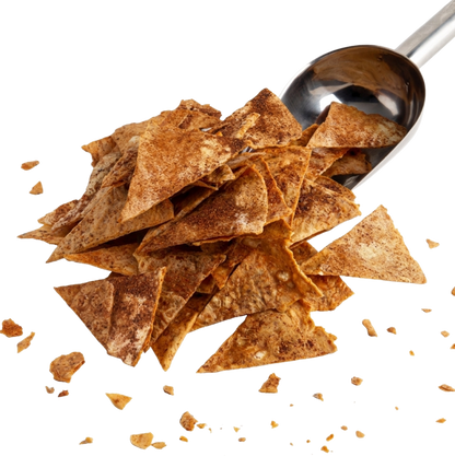 Totopos de yuca con limón y chile
